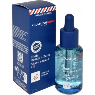 Clarins Men Shave + Beard Oil pečující olej na vousy 30 ml – Zboží Dáma