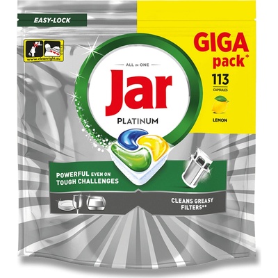 Jar Platinum kapsle do myčky 113 ks