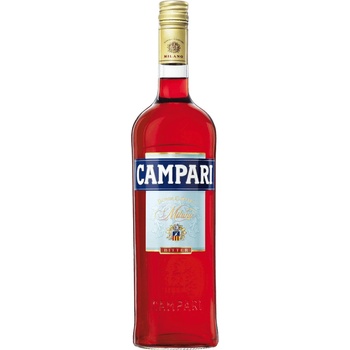 Campari Bitter 25% 1 l (čistá fľaša)