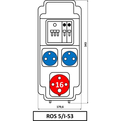 SEZ-CZ ROS-5/I-53 IP54 10006745.00