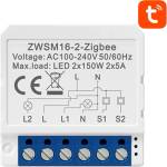 AVATTO Умен модул Avatto ZWSM16-W2 ZigBee 2-канален бял (ZWSM16-W2)