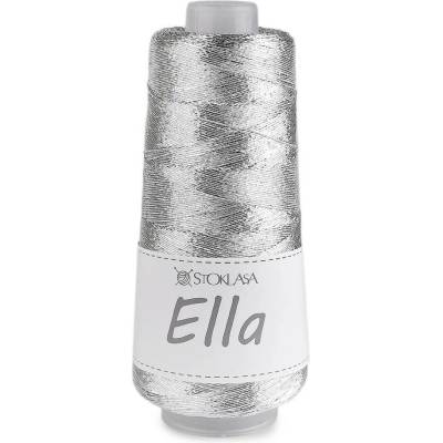 Pletací příze Ella metalická 200 g Varianta: 3 stříbrná, Balení: 1 ks 62312/162088/289987