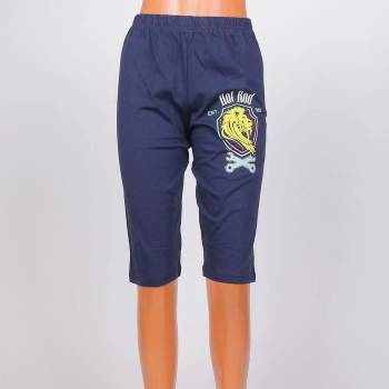 Image 1 of Детски 3/4 панталон пижама в тъмносиньо за момче