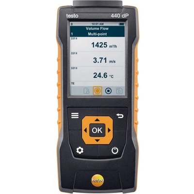 Testo 440 dP Přístroj pro měření klimatických veličin vč. diferenčního tlaku