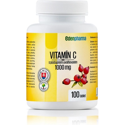 EdenPharma Vitamín C 1000 mg 100 tabliet