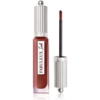 Bourjois Paris Fabuleux Ink lesklá tekutá rtěnka 03 Moka'Ddiction 3,5 ml