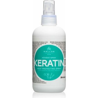 Kallos KJMN Keratin ochranný sprej pre tepelnú úpravu vlasov 200 ml