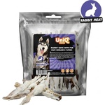 Uniq Pets Dog Snacks Natural Rabbit Ears with Fur натурални заешки уши с козина за кучета, 1 кг