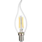 OPTONICA Led КЕНДЪЛ c35 4w 400lm e14 175-265v 2700k - tip ФИЛАМЕНТ clear glass ДИМИРАЩА (1415)