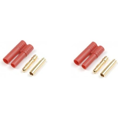 Fusion Позлатен конектор 4.0mm с пластмасов капак (2бр)