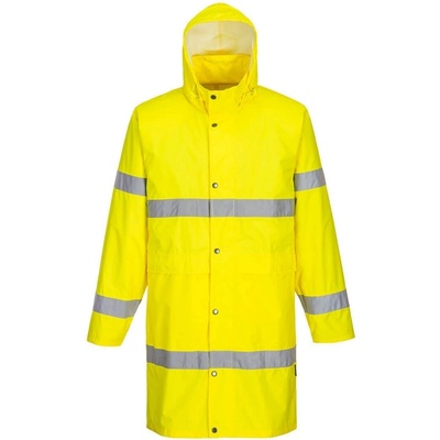 PortWest plášť Hi-Vis 100cm H442 do deště reflexní Žlutá