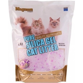 Magnum Silica gel cat litter Levander 7,6 l