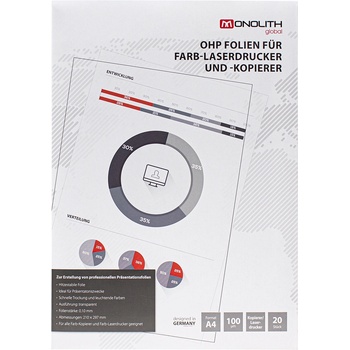 Фолио за печат на цветен лазерен принтер А4 100 mic. оп. 20
