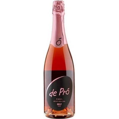 Cava de Pró Rosé Brut 12% 0,75 l (holá láhev)