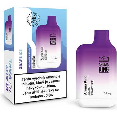 Aroma King AK Mini Grape Ice 20 mg 700 potáhnutí – Zboží Dáma