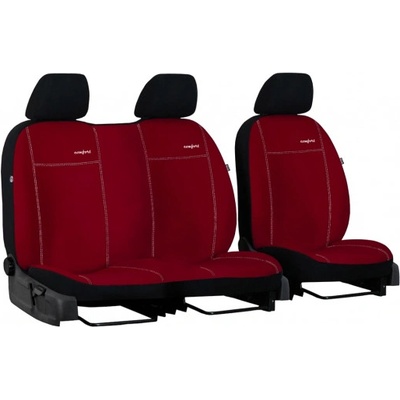 Autopoťah Pok-ter TOYOTA Proace city 2+1 2018 Comfort Alcantara červené vyp
