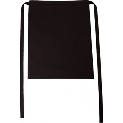 CG Workwear Gastro zástěra Roma odolná proti pomačkání Černá CGW123