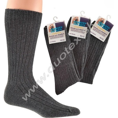 SOCKS4FUN Zimné ponožky W-6857 k.1