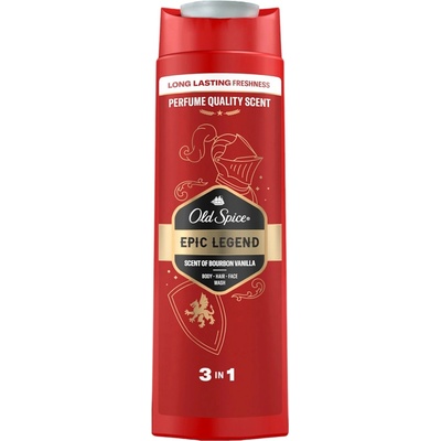 Old Spice душ гел и шампоан, Epic Legend, 400мл