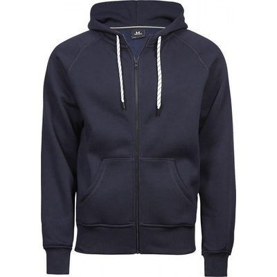 Tee Jays Fashion Tee Jays s dvojitou kapucí a kovovým zipem modrá námořní