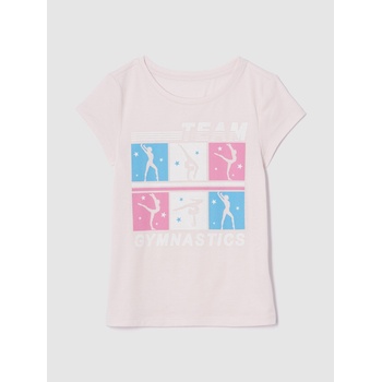 GAP Бебешка тениска GAP GAP | Rozov | Момичешки | 104/110