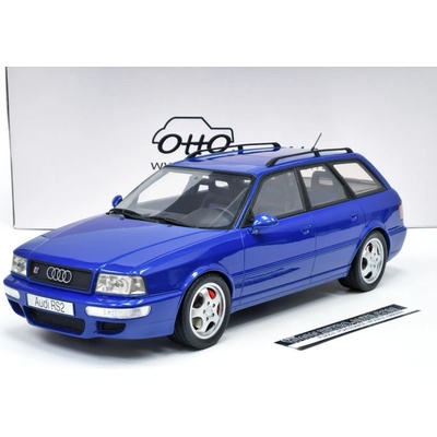 OttOmobile AUDI AVANT RS2 1994 modrá 1:12