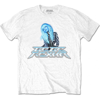 Bebe Rexha tričko Silver Logo biele