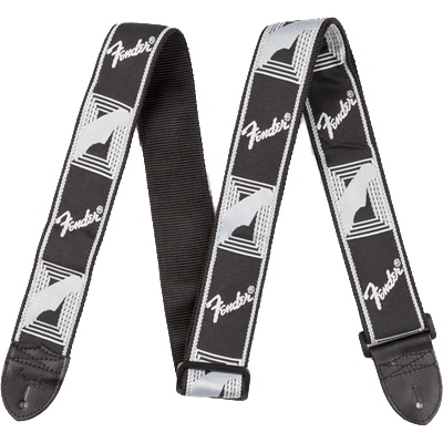 Fender Monogrammed Strap BK/LG/DG