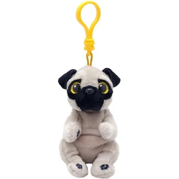 TY Toys Ключодържател TY Toys Beanie Bellies - Мопс Izzy, 8.5 cm (TY43104)