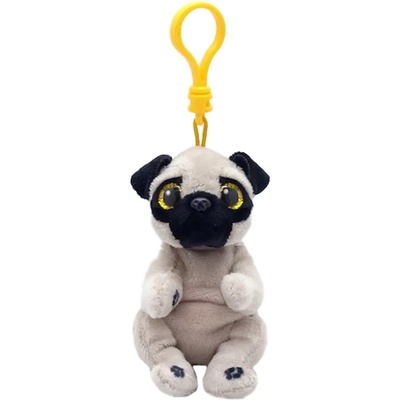 TY Toys Ключодържател TY Toys Beanie Bellies - Мопс Izzy, 8.5 cm (TY43104)