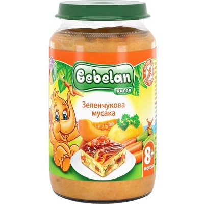 Bebelan Пюре Bebelan Puree - Зеленчукова мусака, 220 g (18695)