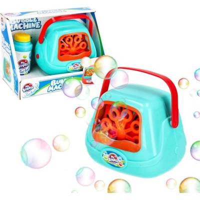 CreativeToys Výrobník bublín bublifuk na batérie s náplňou