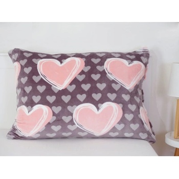 MKLozkoviny.sk mikroplyš Tessema sivohnedé 70 x 90 cm