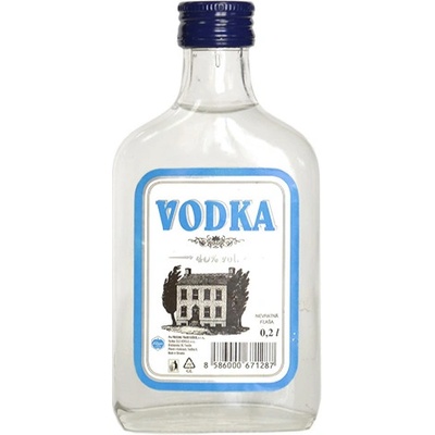 Frucona vodka 40% 0,2 l (čistá fľaša)