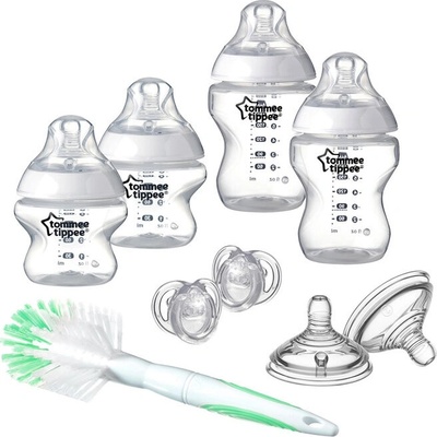 Tommee Tippee sada kojeneckých fľaštičiek C2N s kefou