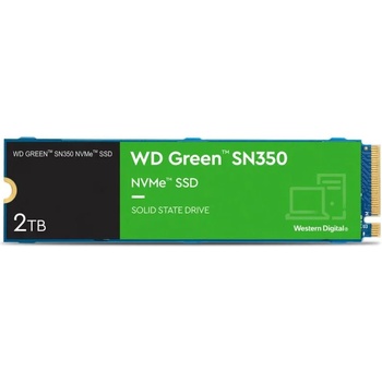 Image 1 of Western Digital WD Green SN350 2TB NVMe PCIe (WDS200T3G0C)