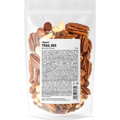 Vilgain Trail Mix pekanový ořech 70 g