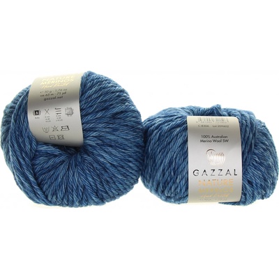 Gazzal Nature & Merinos 8306 modrá
