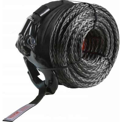 Vlákno pre naviják Vevor syntetické 9,5 mm x 30,5 m 117,9 kN hák z baranej hlavy