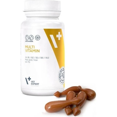 VetExpert Vet expert multivitamin - витаминно-минерална добавка за кучета и котки, 30 капсули