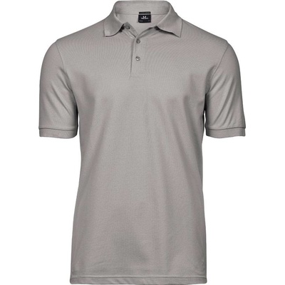 Tee Jays 1405 pánske luxusné elastické polo tričko sivé stone