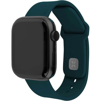FIXED Силиконова спортна каишка за Apple Watch 38/40/41 мм, тъмнозелена FIXSST2-436-DRGRE (FIXSST2-436-DRGRE)