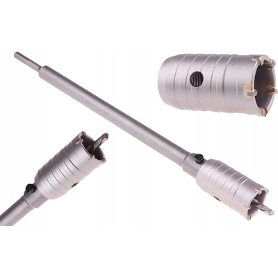 DIEROVAČ NA BETÓN 45 mm S ADAPTÉROM SDS plus 350 mm FRÉZA ČIPKA ADAPTÉR