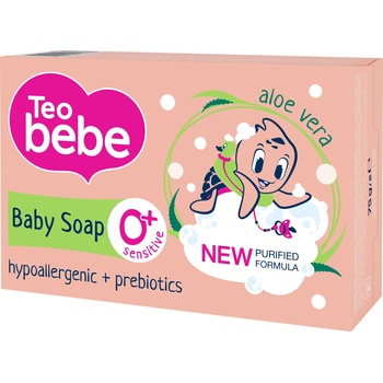 Teo Bebe Сапун Teo Bebe - Алое и пребиотик, 75 g