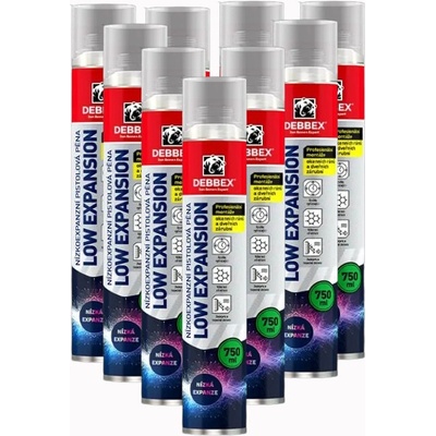 Den Braven Nízkoexpanzní pěna Low Expanzion 750 ml 12 ks