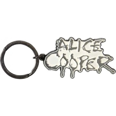 Alice Cooper Dripping Logo Silver Ключодържател (ACKEY04)