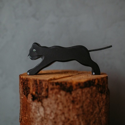 Holztiger zvieratko Čierny panter