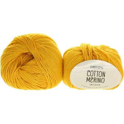 Drops Cotton Merino 15 hořčicová