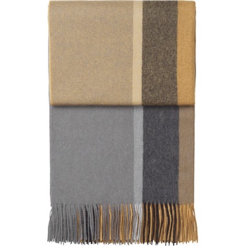 Elvang Одеяло Manhattan 130 x 200 см, сиво-жълто (70002-YS)