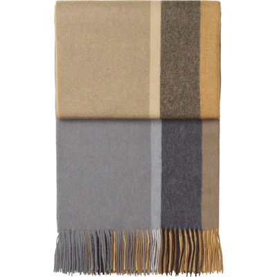 Elvang Одеяло Manhattan 130 x 200 см, сиво-жълто (70002-YS)